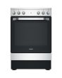 Hotpoint HS67V5KHX Freestanding Electric Cooker - Inox