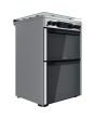 Hotpoint HDM67G0CCX/UK 60cm Double Gas Cooker - Inox