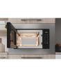 Indesit MWI120GX Built-In Microwave - Stainless Steel
