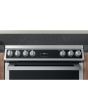 Hotpoint HDT67V9H2CX/UK Double 60cm Electric Cooker - Inox
