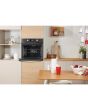 Indesit KFW 3841 JH IX UK Electric Single Built-In Oven - Stainless Steel