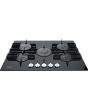 Hotpoint FTGHG 751 D/H BK Gas Hob - Black