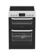 Hotpoint HTE6VDCW Freestanding 60cm Ceramic Electric Cooker - White
