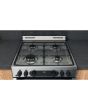 Hotpoint HDM67G0CCX/UK 60cm Double Gas Cooker - Inox