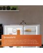 Hotpoint HPKF5351XP4UK Dual No Frost American Fridge Freezer with VitalCare