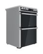 Hotpoint HDT67V9H2CX/UK Double 60cm Electric Cooker - Inox