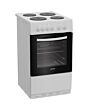 Indesit I5E3KMW Freestanding 50cm Electric Single Cooker - White