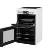 Hotpoint HD5V93CCW/UK Electric Freestanding Double Cooker - White