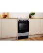 Indesit IS5G1PMSS/UK Cooker - Silver