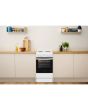Indesit IS5E4KHW/UK Cooker - White