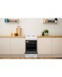 Indesit IS5E4KHW/UK Cooker - White