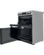 Hotpoint HDT67V9H2CX/UK Double 60cm Electric Cooker - Inox