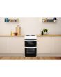 Indesit ID5E92KMW/UK Cooker - White