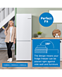 Bosch KGN362WDFG, Free-standing fridge-freezer with freezer at bottom