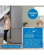 Bosch KGN392LDFG, Free-standing fridge-freezer with freezer at bottom