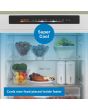 Bosch KGN392LDFG, Free-standing fridge-freezer with freezer at bottom