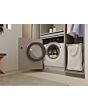 Haier BHA6S696M6D9-80 9/6kg Integrated Washer Dryer with A-30%/D Energy Rating  - White with Black Bezel