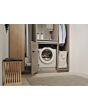 Haier BHA6S696M6D9-80 9/6kg Integrated Washer Dryer with A-30%/D Energy Rating  - White with Black Bezel