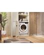 Hoover BH4S496M6D9-80 Integrated 9+6kg Washer Dryer - 1400 rpm - A-30%/D Energy Rating - White