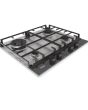 Haier HAHG6BR4S2X 60cm Gas Hob - Stainless Steel