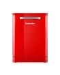Montpellier MAB1353R 60cm Full Door Retro Style Dishwasher in Red