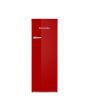 Montpellier MAB341R Retro Fridge Freezer in Red