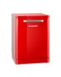 Montpellier MAB1353R 60cm Full Door Retro Style Dishwasher in Red