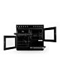 Montpellier MDFRC100X 100cm Dual Fuel Range Cooker In Inox