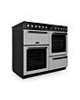 Montpellier MDFRC100X 100cm Dual Fuel Range Cooker In Inox