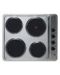 Montpellier SP601X 60cm Solid Plate Hob - Stainless Steel