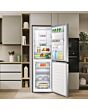 Teknix FFH1825WS/E 55cm 50/50 Fridge Freezer Total No Frost with Water Dispenser - Silver