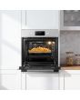 Midea Xpress Fry MBO65M90D2C-SS Multifunction Built-In Single Oven with Catalytic Liners - Stainless Steel - A+ Rated