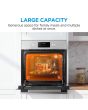 Midea Xpress Fry MBO65M90D2C-SS Multifunction Built-In Single Oven with Catalytic Liners - Stainless Steel - A+ Rated