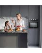 Midea Xpress MBO65M90M1-BK Fan Built-In Single Oven - Black - A Rated