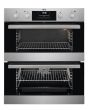 AEG DUB331110M SurroundCook Built-Under Electric Double Oven - Stainless Steel