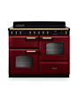 Rangemaster CLDLO110EIPBOR/AB1 Classic Deluxe 110 Induction Range Cooker - Bordeaux - A Rated