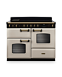 Rangemaster CLDLO110EIPPCR/AB1 Classic Deluxe 110 Induction Range Cooker - Pale Cream - A Rated