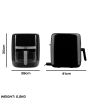 Daewoo SDA2727 8L Air Fryer With Window And Divider