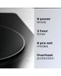 Daewoo SDA2771GE 2200W Single Induction Hob