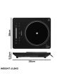 Daewoo SDA2771GE 2200W Single Induction Hob