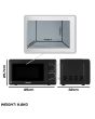 Daewoo SDA2812GE 20L Compact Countertop Microwave 800W 6 Settings & Timer
