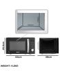 Daewoo 20L Black Digital 800W Microwave SDA2866