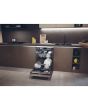 Haier XS 6B0S3FSB-80 60cm Dishwasher, 16 Place Settings, B Energy, 40 dB, WASHLENS PLUS