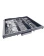 Haier XS 6B0S3FSB-80 60cm Dishwasher, 16 Place Settings, B Energy, 40 dB, WASHLENS PLUS