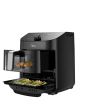 Midea MAF112B0BPKW Black 11L Two-Zone Air Fryer - 1900W - B Energy