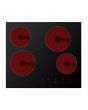 Midea MC-6F6004R242 - Black Ceramic Hob - 60cm - 4 Zones
