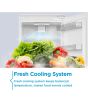 Midea MDRE379FGE01D 70/30 Integrated Fridge Freezer with Sliding Door Fixing Kit
