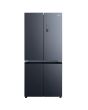 Midea MDRM706BIE70 Total No Frost American Fridge Freezer In Midnight Glass
