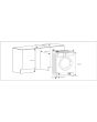 Midea MFA06W80BA10/W-UK 8kg washing machine