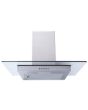 SIA FL60SS 60Cm Flat Glass Chimney Hood